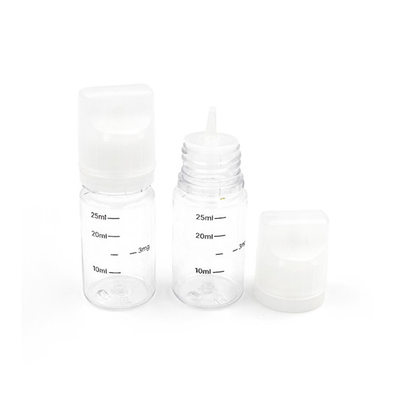 030 ml - Fiole Chubby graduée Transparente