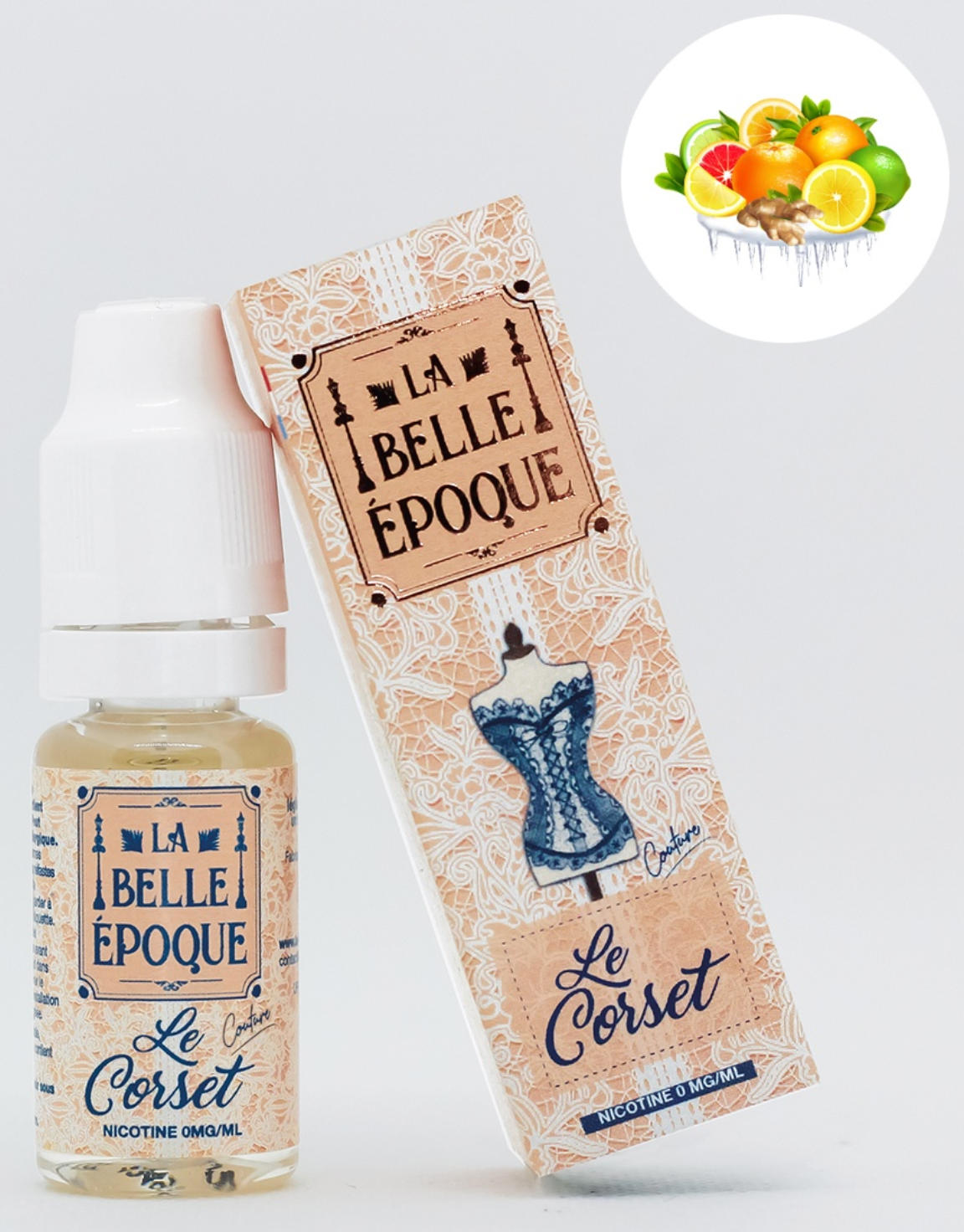 Le Corset - 10 ml - La Belle poque - Couture Ozone Le VapothiKer Le Corset - 10 ml - La Belle poque - Couture Ozone Le VapothiKer