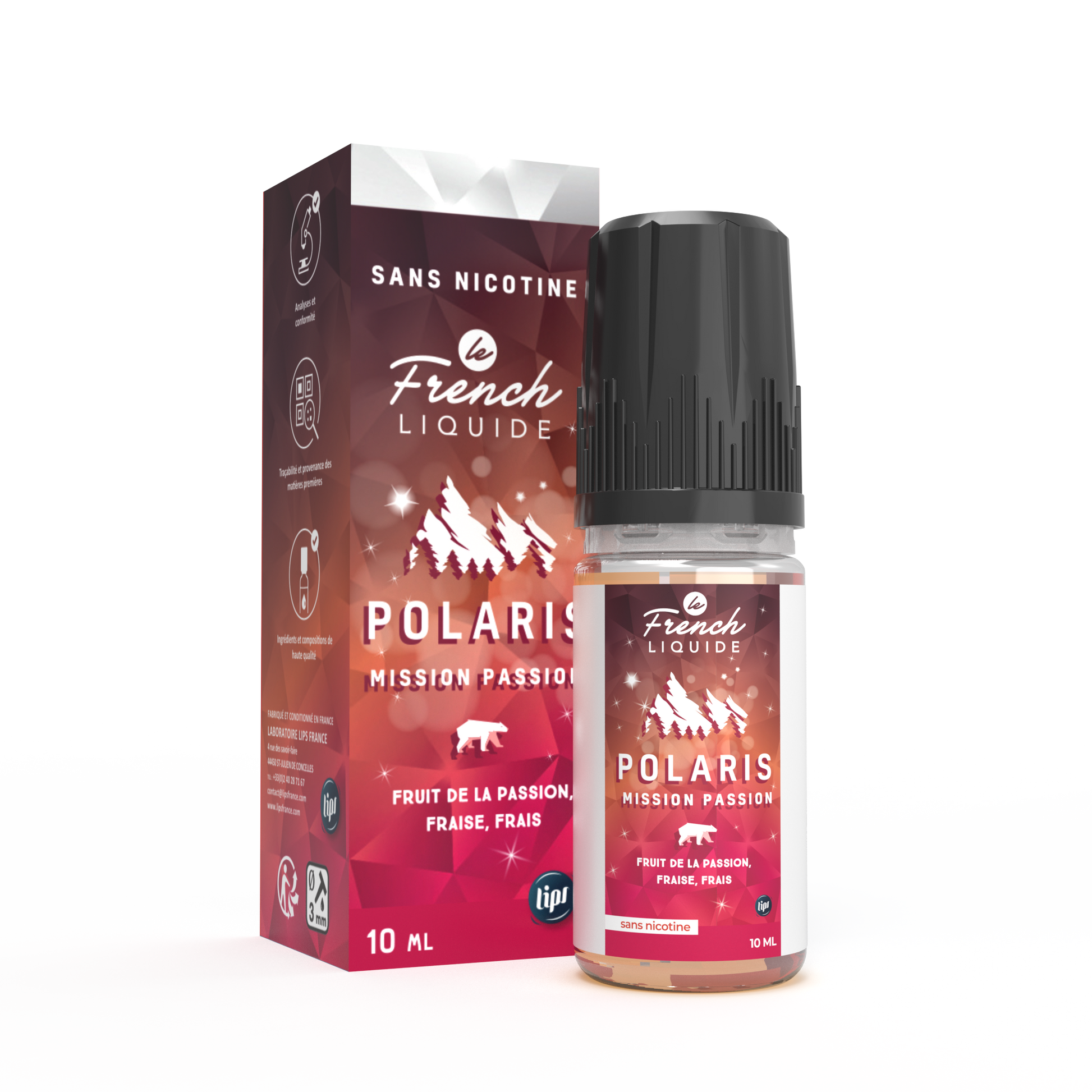 Mission Passion - 10 ml - Le French Liquide - Polaris