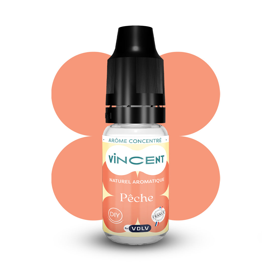 Pêche - Concentré 10 ml - Vincent