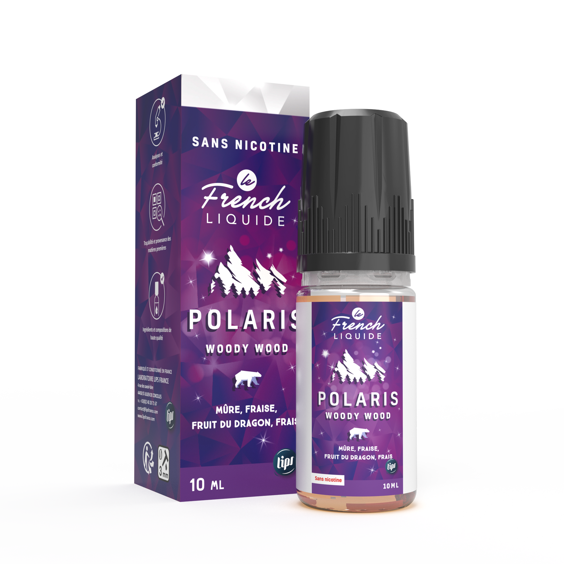 Woody Wood - 10 ml - Le French Liquide - Polaris
