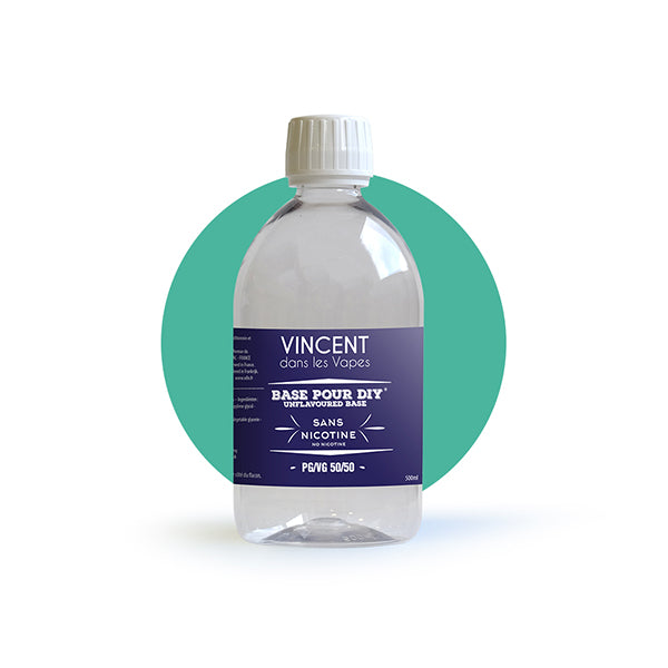 Base 500 ml - 20% PG / 80% VG - 00 mg - Vincent