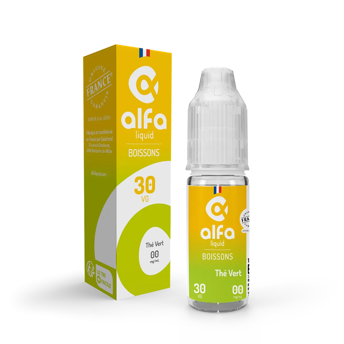 Thé Vert - 10 ml - Alfaliquid