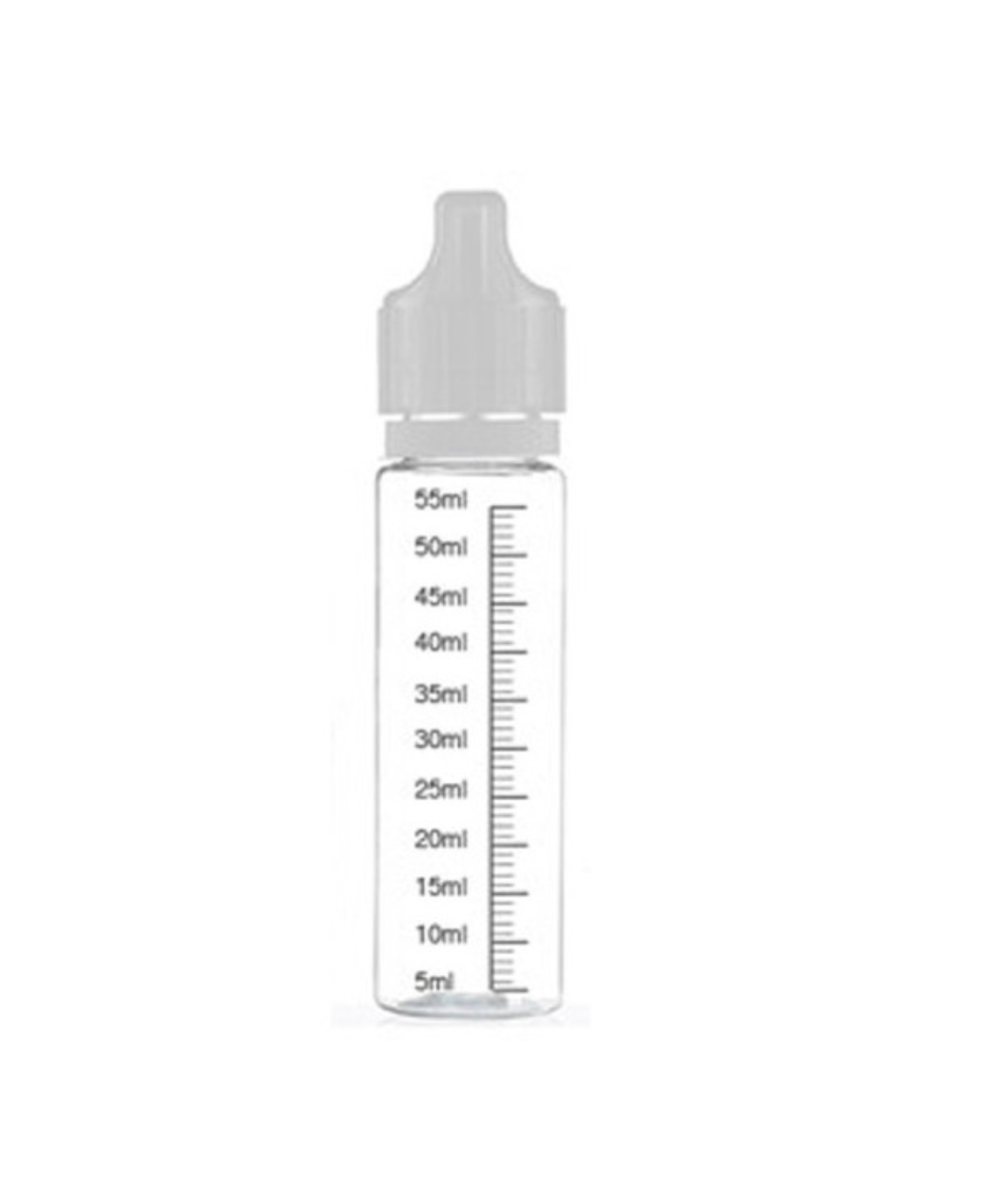 060 ml - Fiole Chubby graduée Transparente