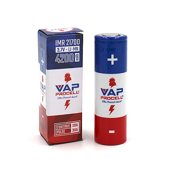 Accu 21700 IMR 4200 mAh / 30A Vap Procell