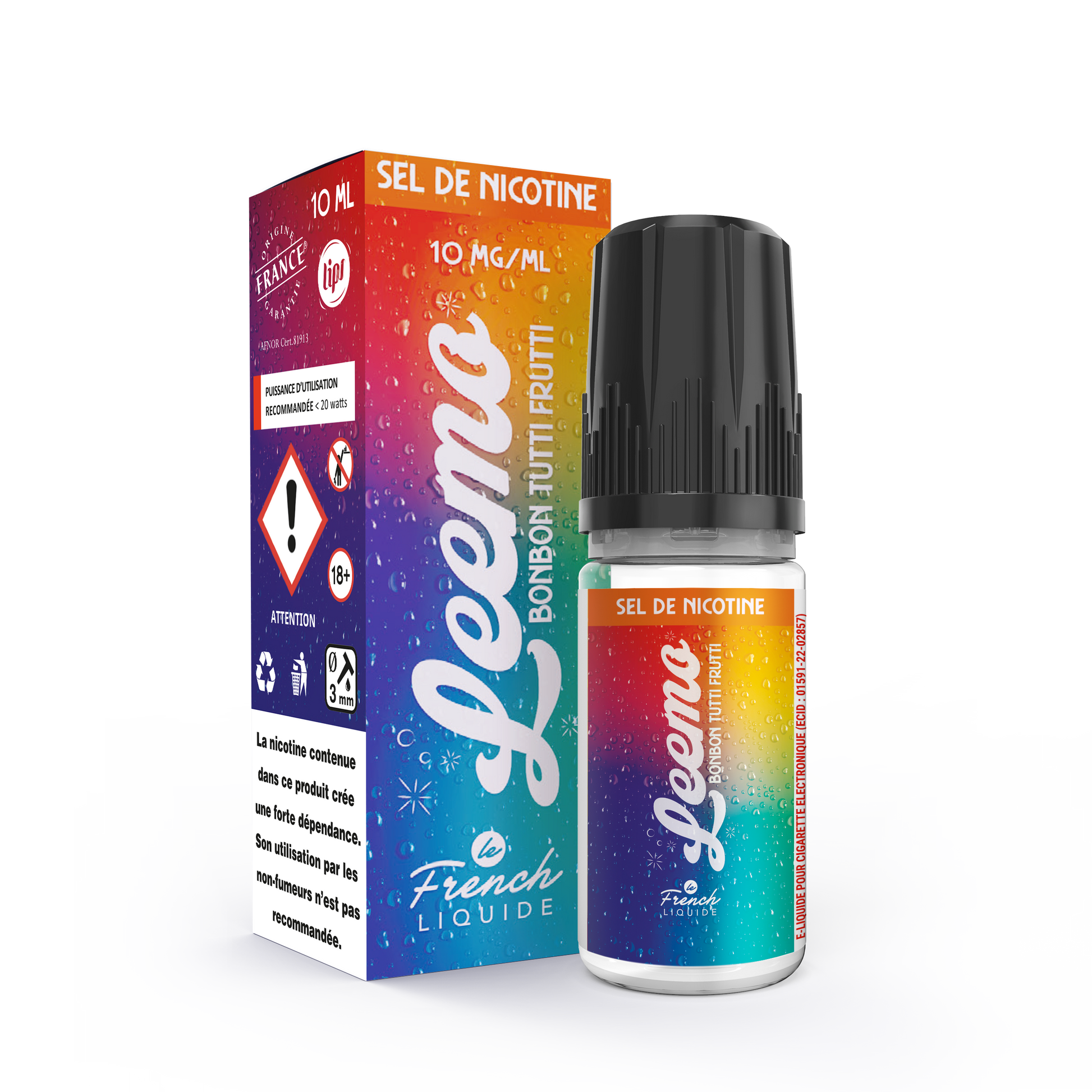 Bonbon Tutti Frutti - SDN - 10 ml - Le French Liquide - Leemo - Hit Inside
