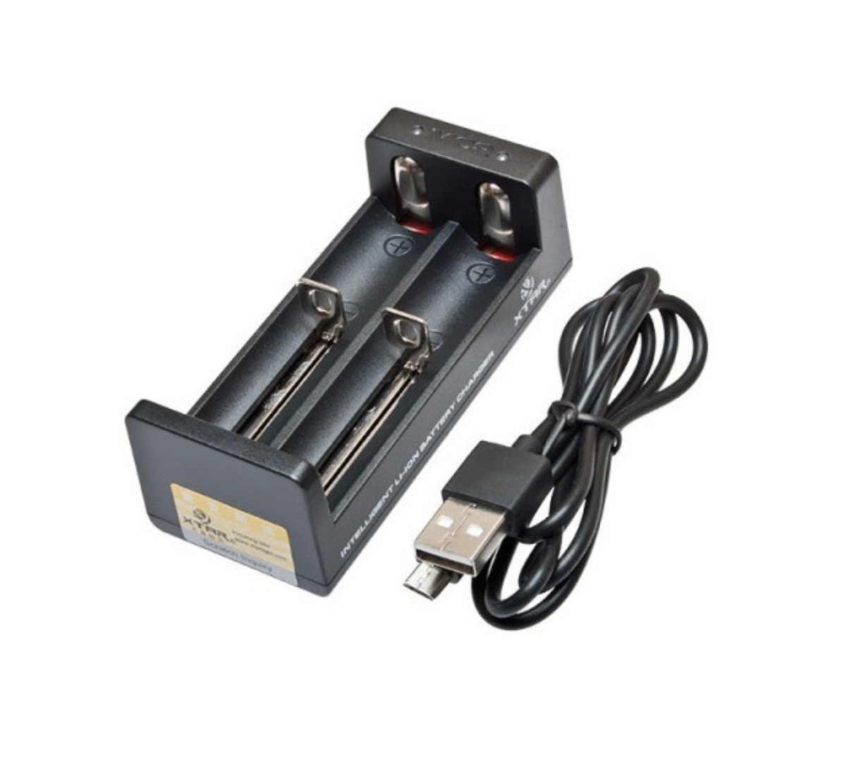 Chargeur Light MC2 - prise USB-C - double accus Xtar