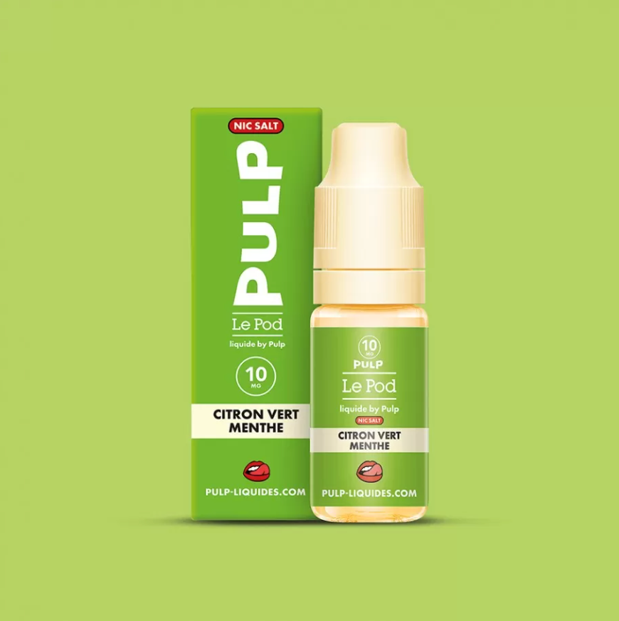 Citron Vert Menthe - SDN - 10 ml - Pulp - Le Pod Liquide Ozone Le VapothiKer Citron Vert Menthe - SDN - 10 ml - Pulp - Le Pod Liquide Ozone Le VapothiKer