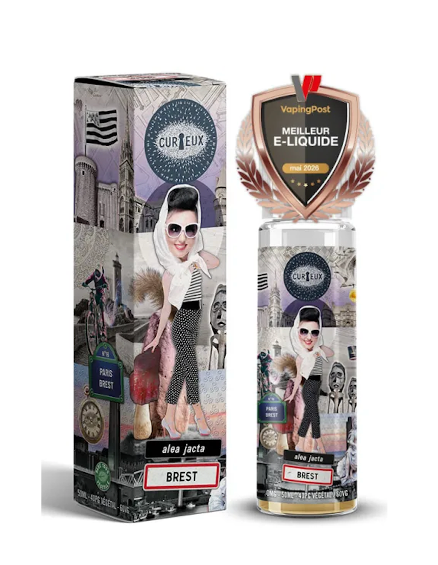 Alea Jacta Brest - 50 ml->70 ml - Curieux - Édition Hexagone