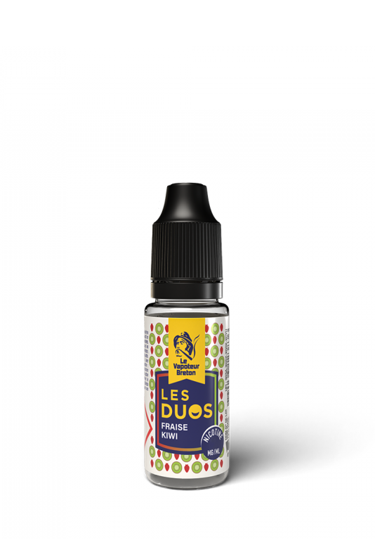 Duo Fraise Kiwi - 10 ml - Le Vapoteur Breton - Les Duos