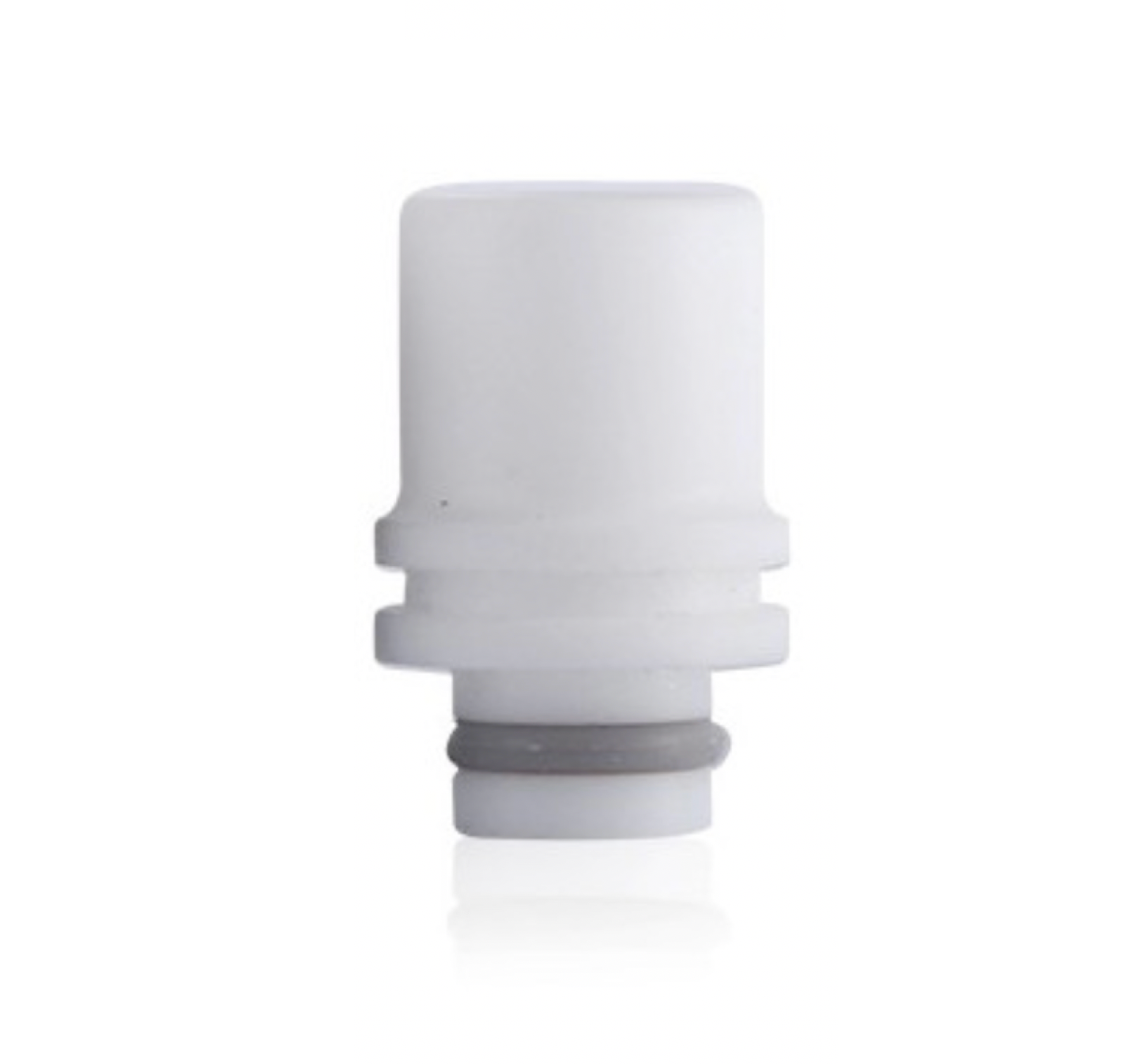 Drip-tip 510 large en teflon blanc