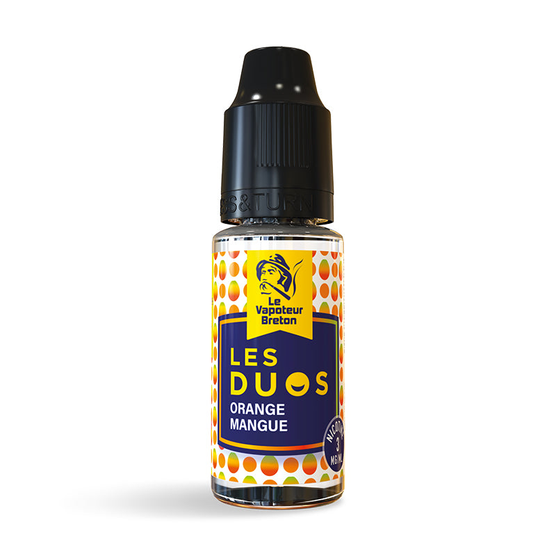 Duo Orange Mangue - 10 ml - Le Vapoteur Breton - Les Duos
