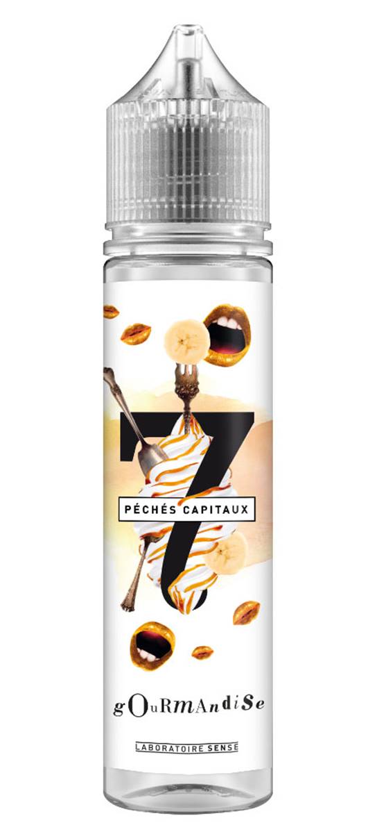 Gourmandise - 50 ml->60 ml - Sense - 7 Péchés Capitaux