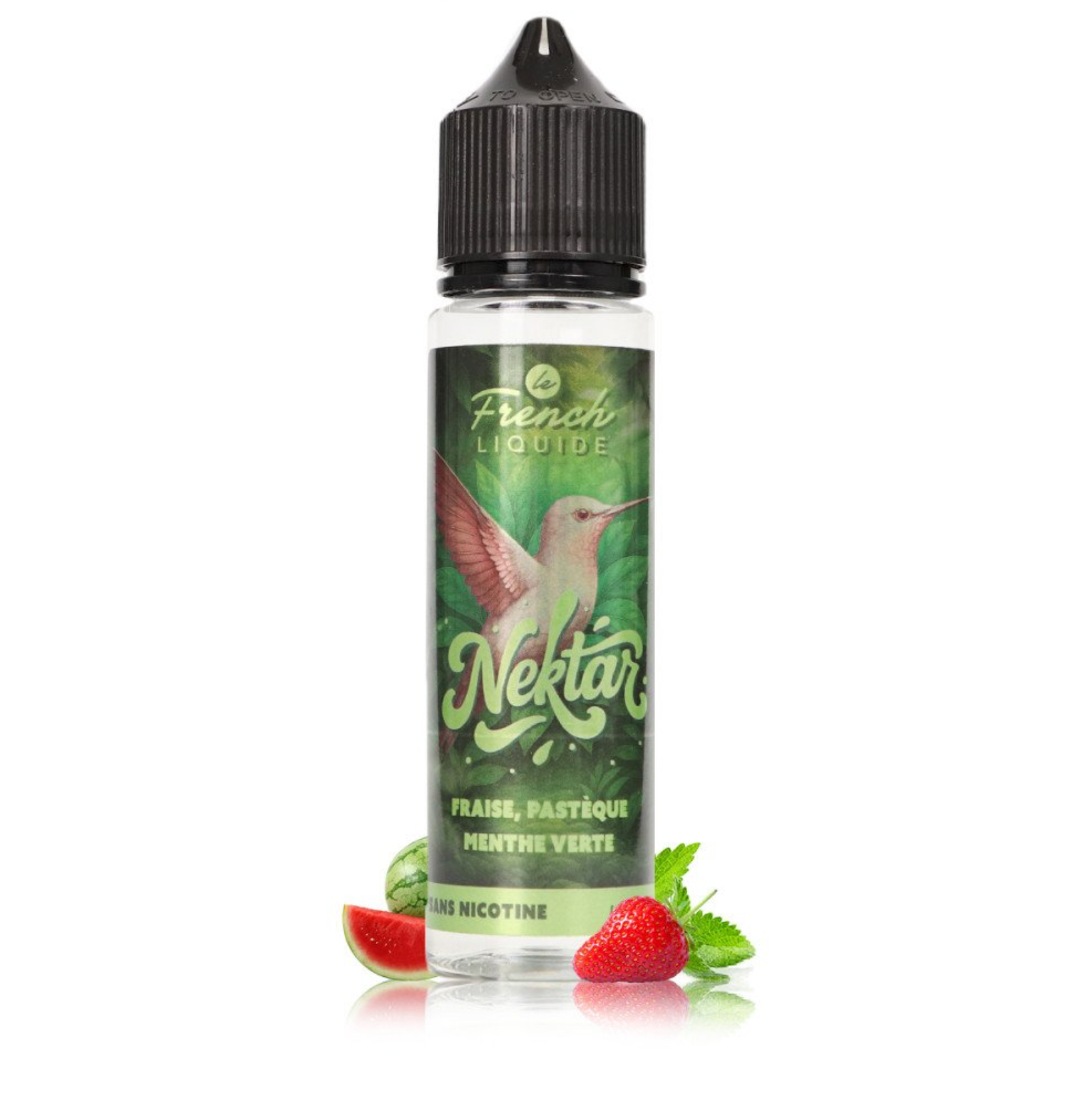 Fraise Pastèque Menthe Verte - 50 ml->70 ml - Le French Liquide - Nektar