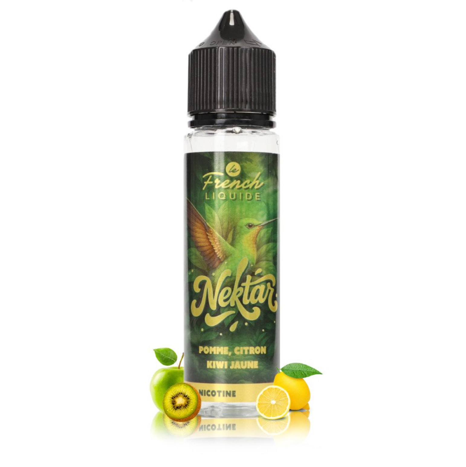 Pomme Citron Kiwi Jaune - 50 ml->70 ml - Le French Liquide - Nektar
