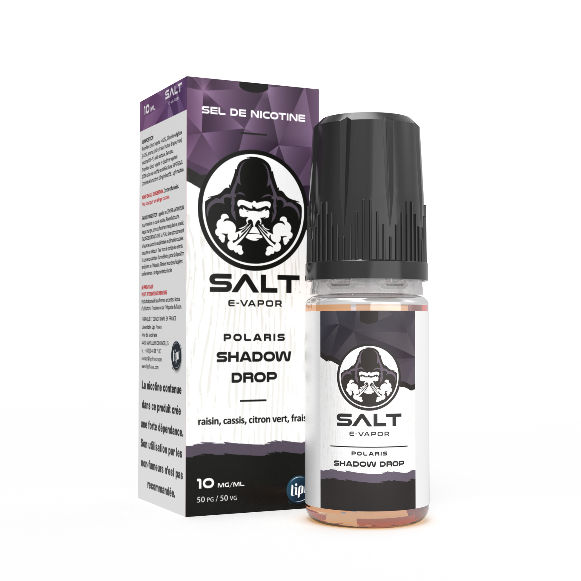 Shadow Drop - SDN - 10 ml - Le French Liquide - Polaris - Salt E-Vapor