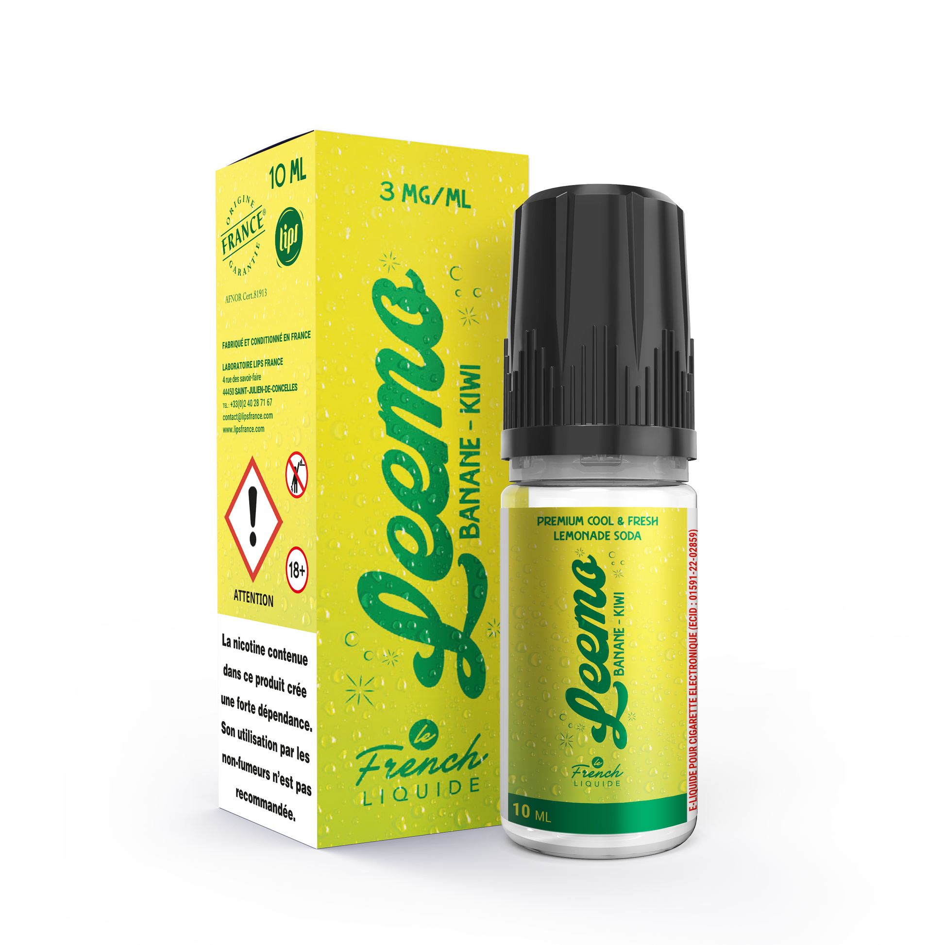Banane Kiwi - 10 ml - Le French Liquide - Leemo