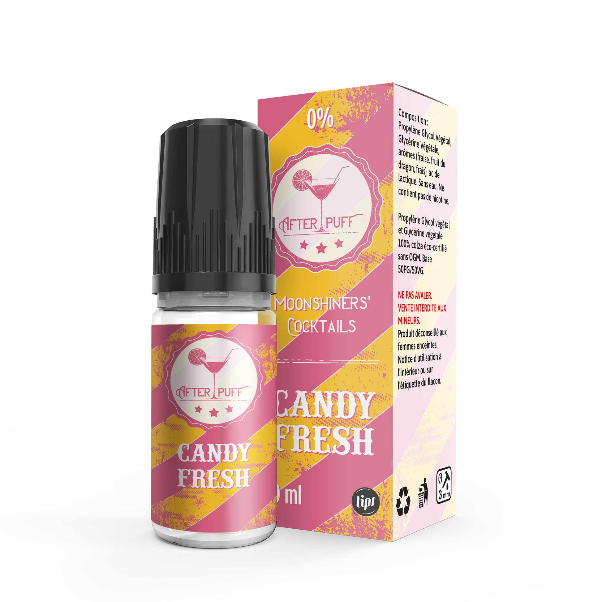 Candy Fresh - SDN - 10 ml - Le French Liquide - After Puff - Moonshiners Mocktails