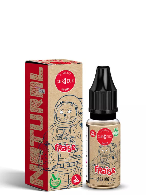 Natural Fraise - 10 ml - Curieux - Édition Natural