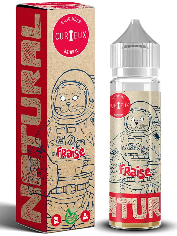 Natural Fraise - 50 ml->70 ml - Curieux - Édition Natural