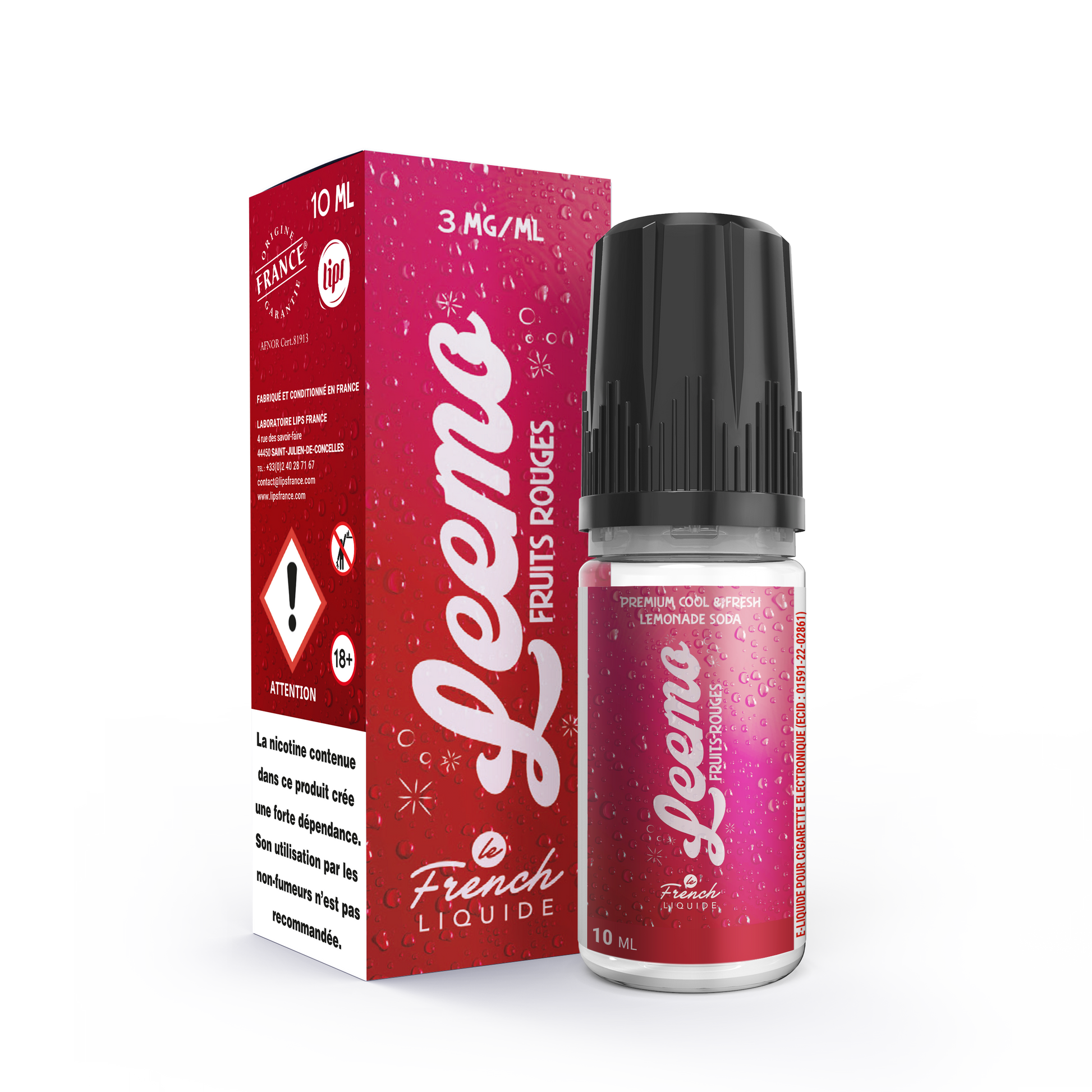 Fruits Rouges - 10 ml - Le French Liquide - Leemo