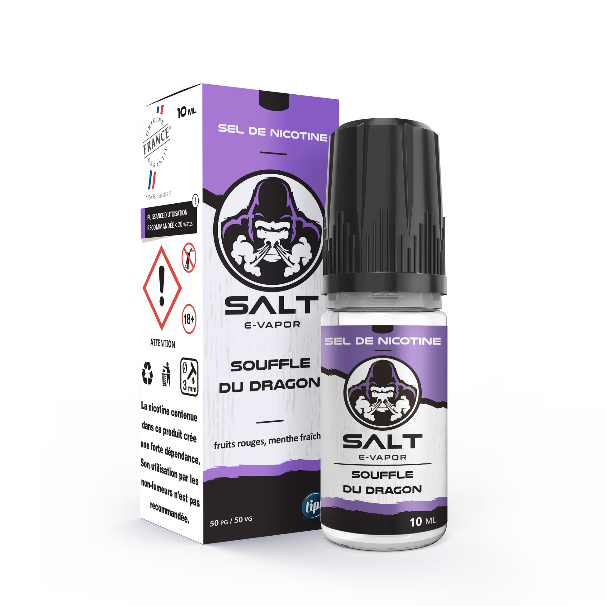 Souffle du Dragon - SDN - 10 ml - Le French Liquide - Premium - Salt E-Vapor
